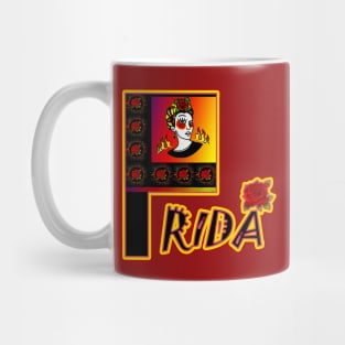 Colorful Frida Khalo Mug